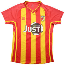 Maillot RC Lens 2014-15 Domicile Umbro Just Mutuelle vintage