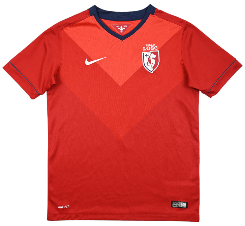 Maillot Domicile Lille Nike 2014-15 L Boys Vintage 9/10