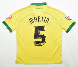 Maillot Norwich City Extérieur 2014-15 Errea MARTIN vintage