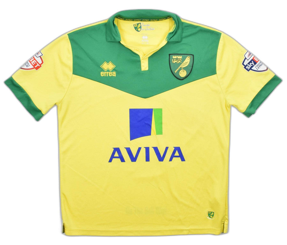 Maillot Norwich City Extérieur 2014-15 Errea MARTIN vintage