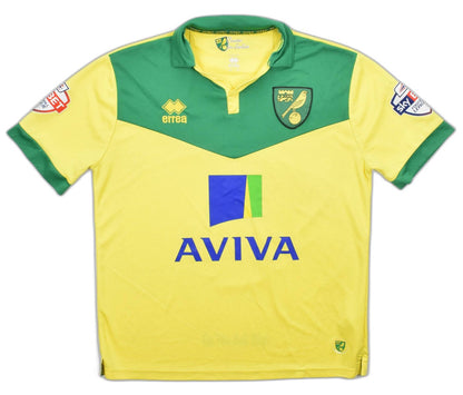 Maillot Norwich City Extérieur 2014-15 Errea MARTIN vintage