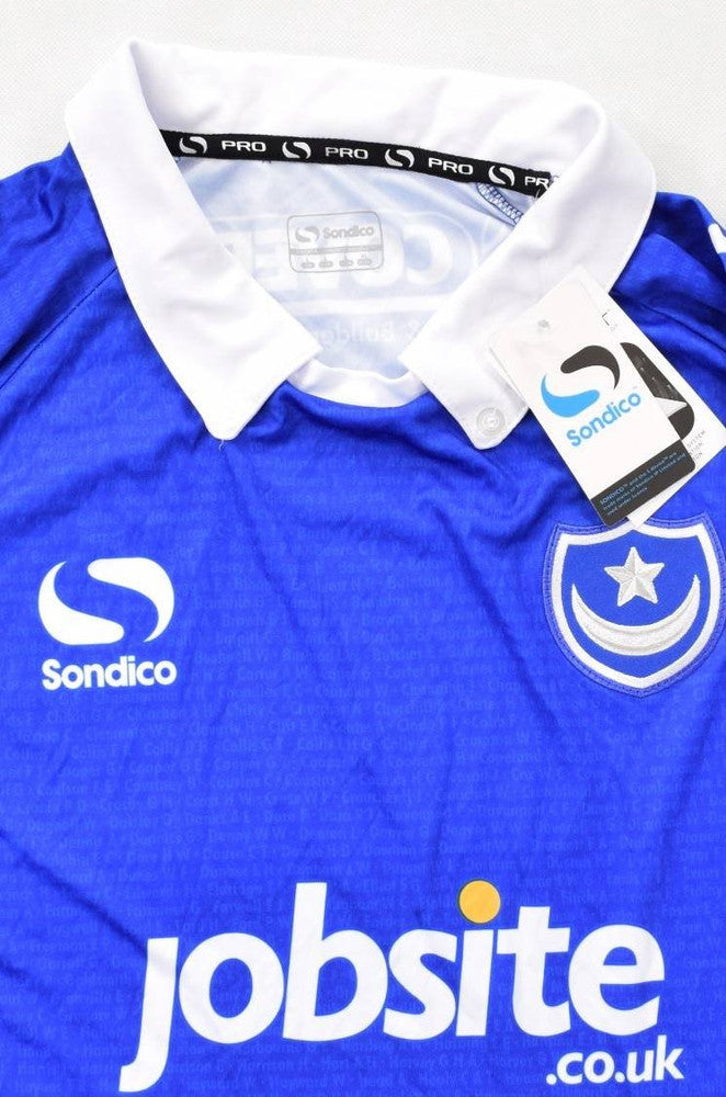 Maillot Portsmouth Domicile ML Sondico 2014-15 vintage neuf