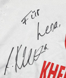 Maillot RB Leipzig Extérieur 2014-15 Nike Signé Khedira