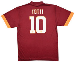 Maillot AS Roma Domicile 2014-15 Totti Official vintage