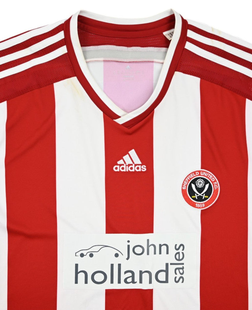 Maillot Sheffield United Domicile Adidas 2014-15 Vintage - XXL
