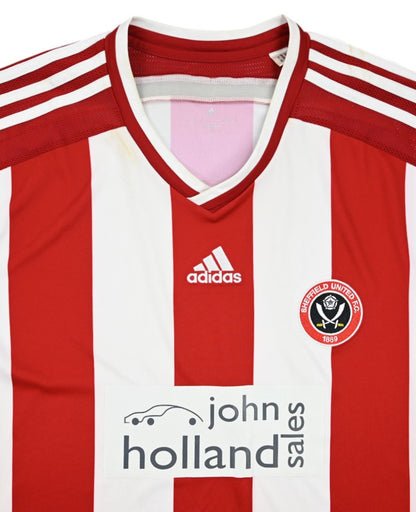 Maillot Sheffield United Domicile Adidas 2014-15 Vintage - XXL