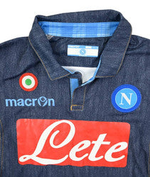 Maillot Extérieur SSC Napoli 2014-15 Macron LETE vintage 9/10