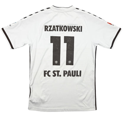 Maillot FC St. Pauli Extérieur 2014-15 Hummel Rzatkowski vintage