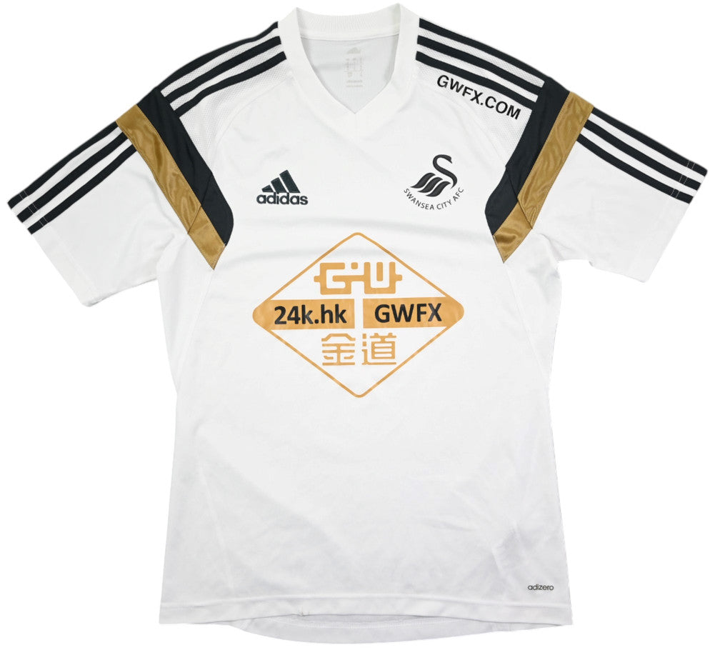 Maillot Swansea City Domicile Adidas 2014-15 Vintage - Collector
