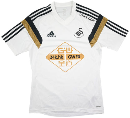 Maillot Swansea City Domicile Adidas 2014-15 Vintage - Collector