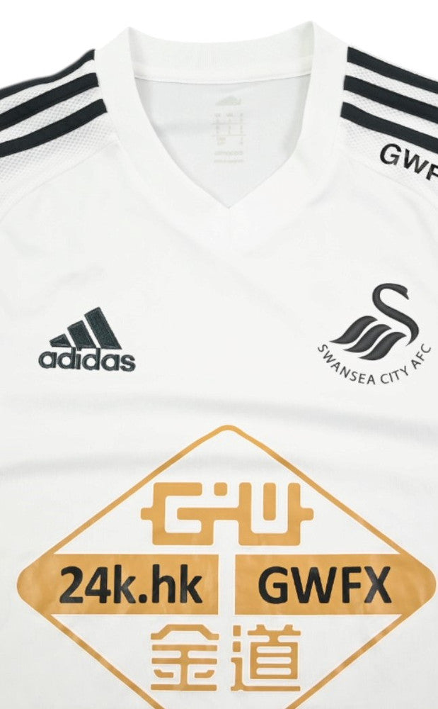 Maillot Swansea City Domicile Adidas 2014-15 Vintage - Collector