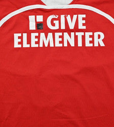 Maillot Vejle BK Domicile Hummel 2014-15 vintage collector