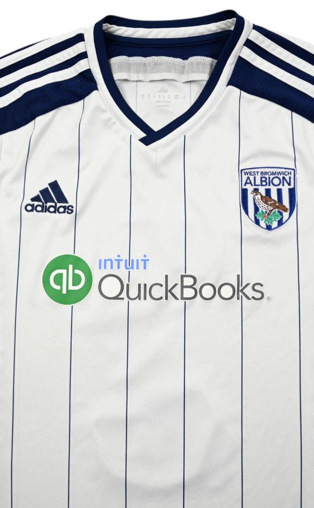 Maillot West Bromwich Albion 2014-15 Adidas Domicile Wisdom