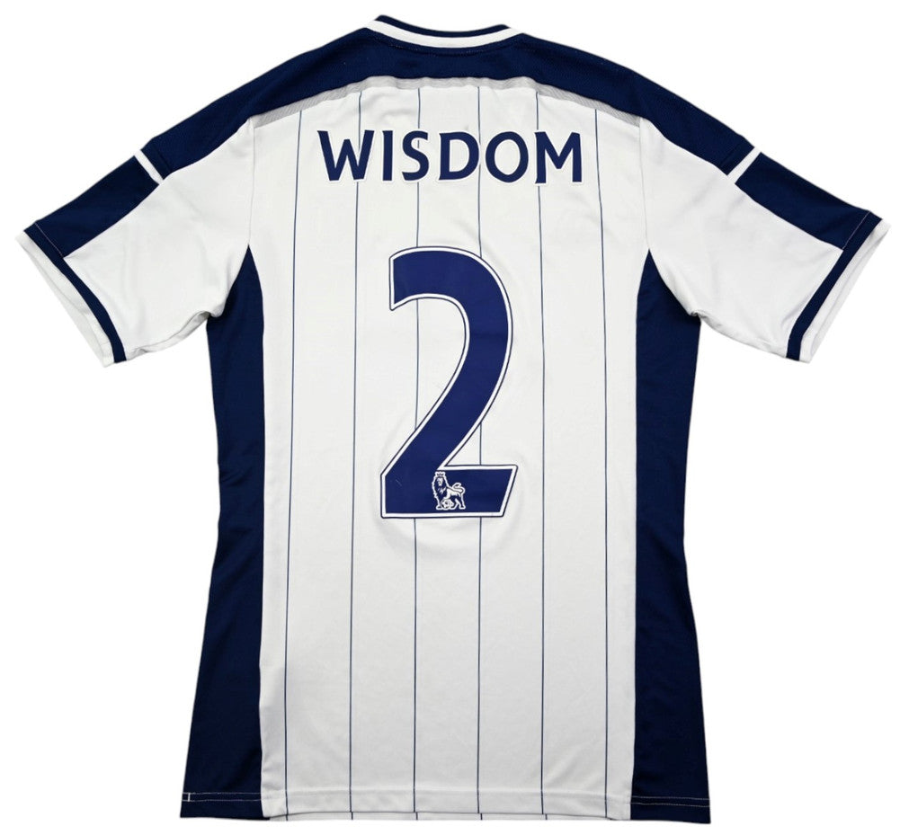 Maillot West Bromwich Albion 2014-15 Adidas Domicile Wisdom