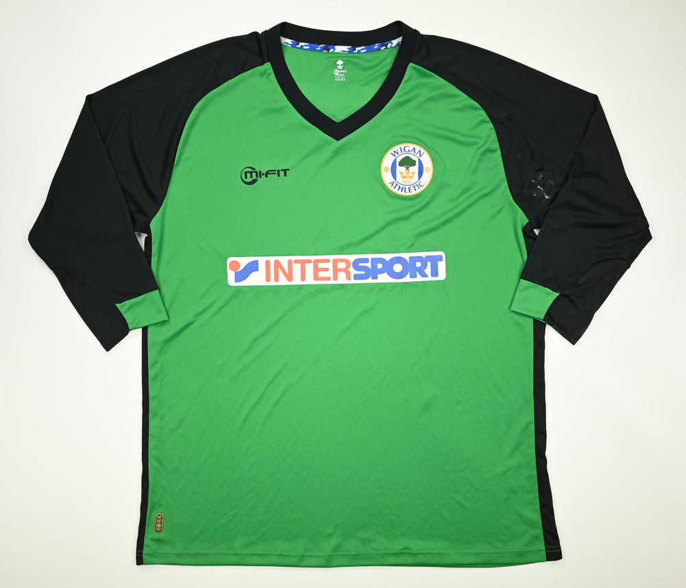Maillot Wigan Athletic 2014-15 MIFIT manches longues vintage XXL