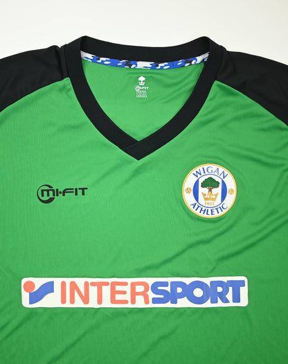 Maillot Wigan Athletic 2014-15 MIFIT manches longues vintage XXL