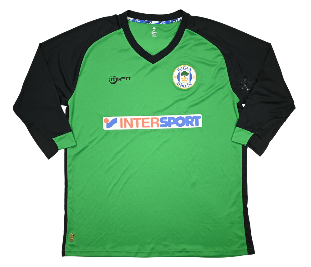 Maillot Wigan Athletic 2014-15 MIFIT manches longues vintage XXL