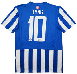 Maillot Esbjerg fB Domicile Nike 2014-2016 Vintage Lyng