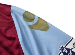 Maillot Aston Villa Domicile 2015-16 Macron J.Ayew Vintage