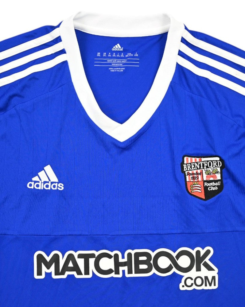Maillot Brentford Domicile Adidas 2015-16 Vintage XXL