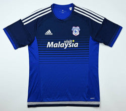 Maillot Cardiff City 2015-16 Adidas Domicile Visit Malaysia vintage