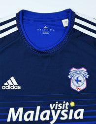 Maillot Cardiff City 2015-16 Adidas Domicile Visit Malaysia vintage