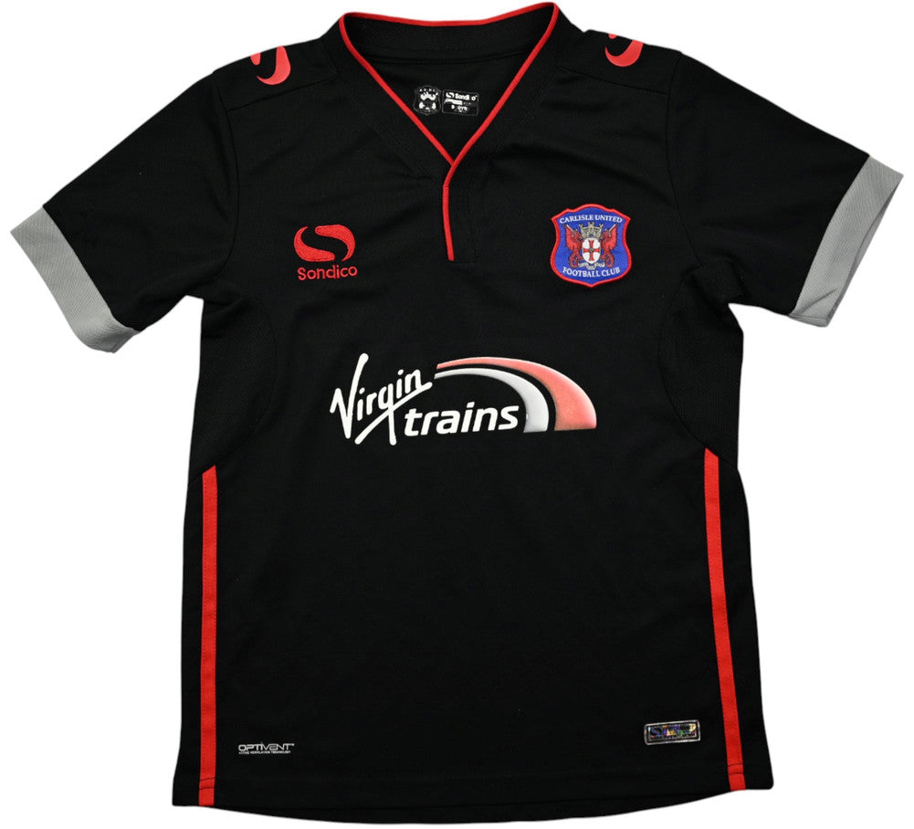 Maillot Carlisle United 2015-16 Domicile Sondico Virgin Trains