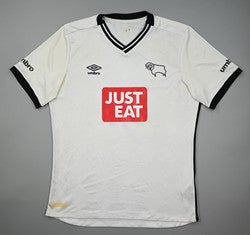 Maillot Extérieur Derby County 2015-16 Umbro Just Eat vintage