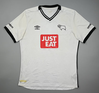 Maillot Extérieur Derby County 2015-16 Umbro Just Eat vintage