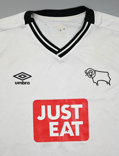 Maillot Extérieur Derby County 2015-16 Umbro Just Eat vintage