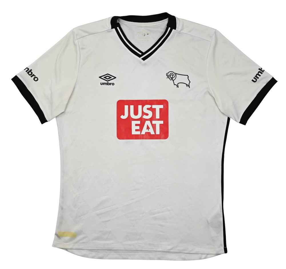 Maillot Extérieur Derby County 2015-16 Umbro Just Eat vintage