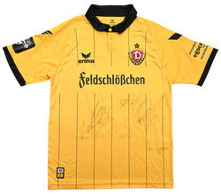 Maillot Dynamo Dresden Domicile 2015-16 Erima signé Holthaus
