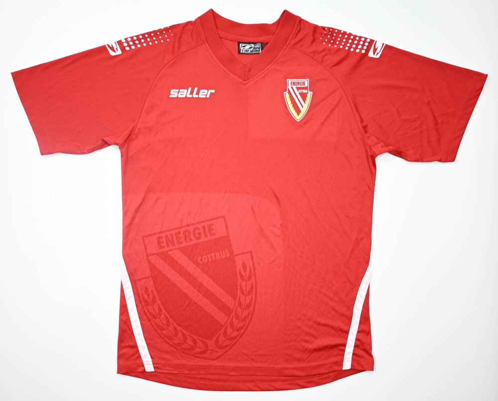 Maillot Énergie Cottbus 2015-16 Domicile Saller vintage - M