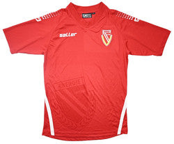 Maillot Énergie Cottbus 2015-16 Domicile Saller vintage - M