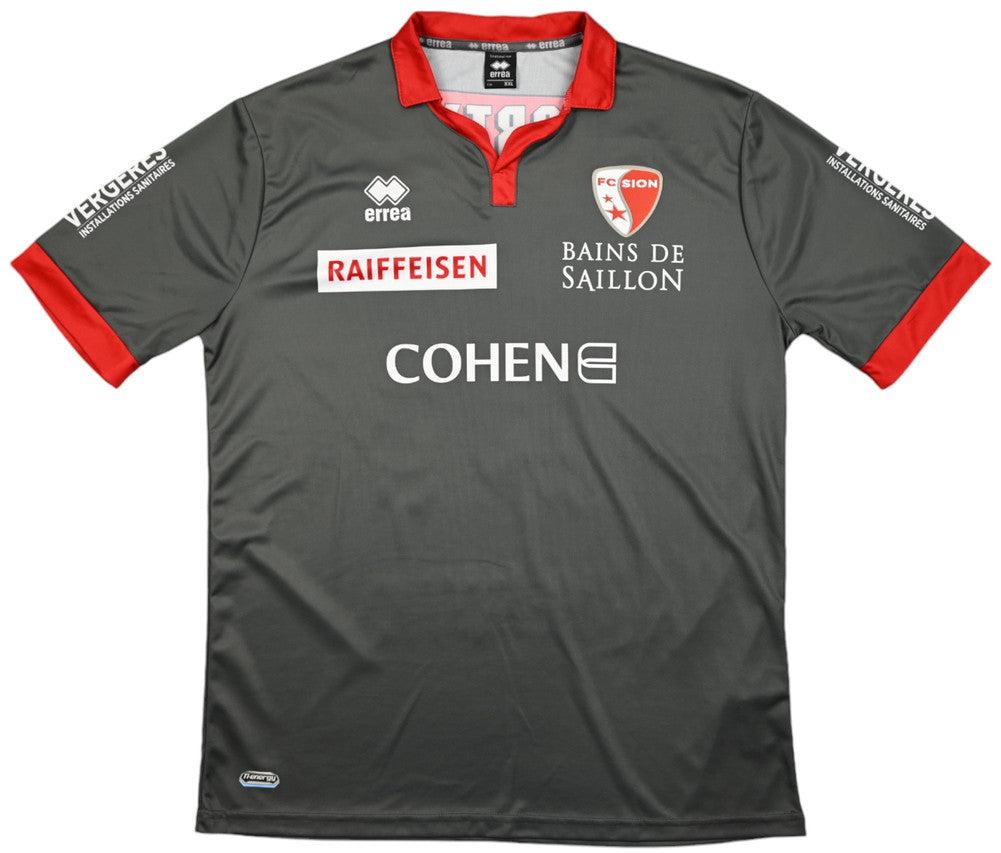 Maillot FC Sion 2015-16 Extérieur Errea Zverotic Player Issue