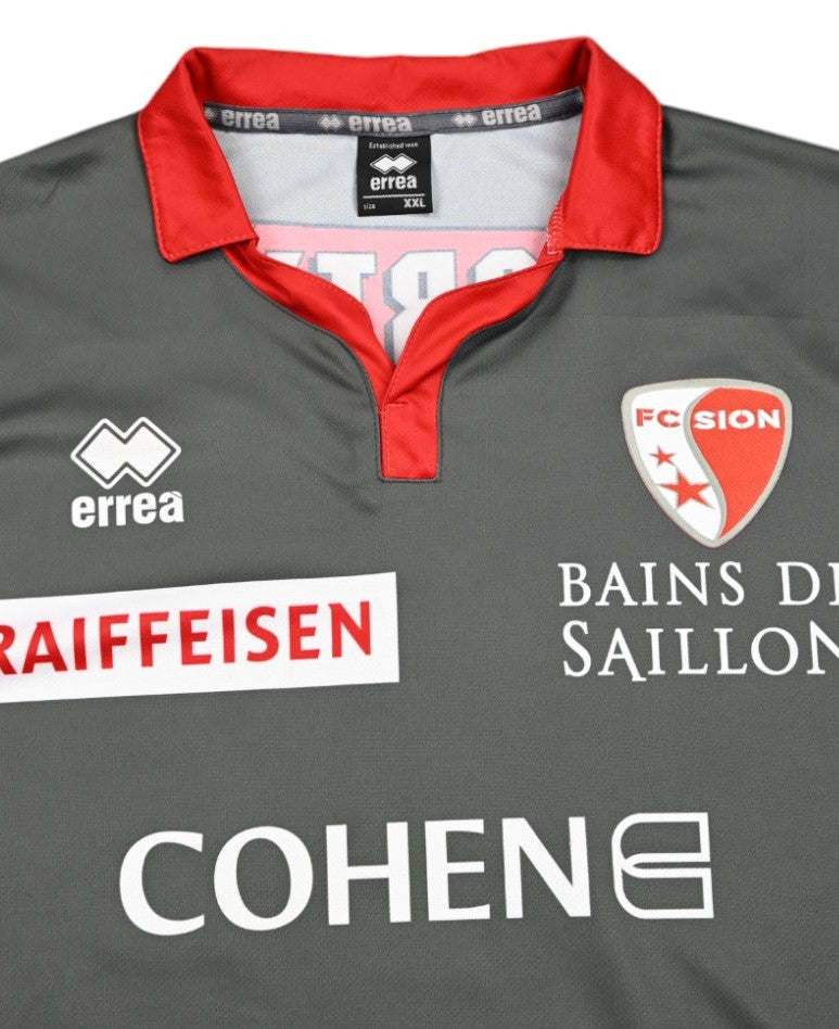Maillot FC Sion 2015-16 Extérieur Errea Zverotic Player Issue
