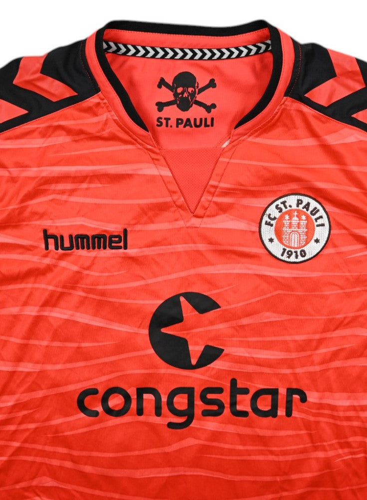 Maillot FC St. Pauli 2015-16 Hummel Domicile Vintage - DENNY