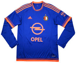Maillot Feyenoord 2015-16 Domicile Manches Longues Adidas Vintage