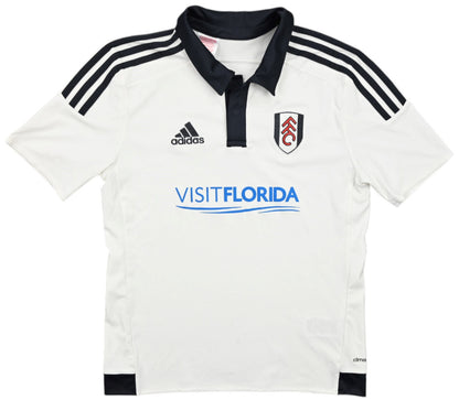 Maillot Fulham 2015-16 Adidas Domicile Visit Florida Vintage