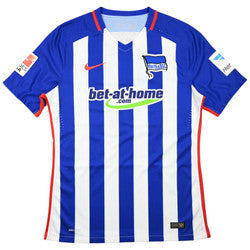 Maillot Hertha Berlin Domicile Nike 2015-16 Player Issue vintage
