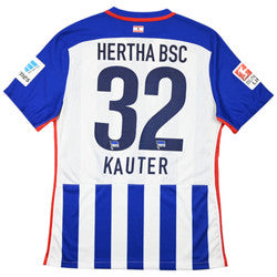 Maillot Hertha Berlin Domicile Nike 2015-16 Player Issue vintage