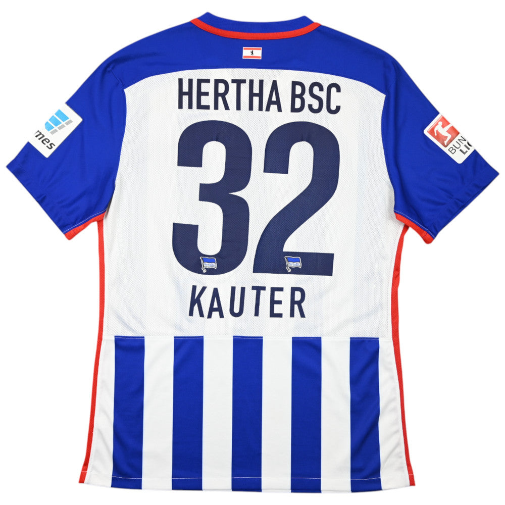 Maillot Hertha Berlin Domicile Nike 2015-16 Player Issue vintage