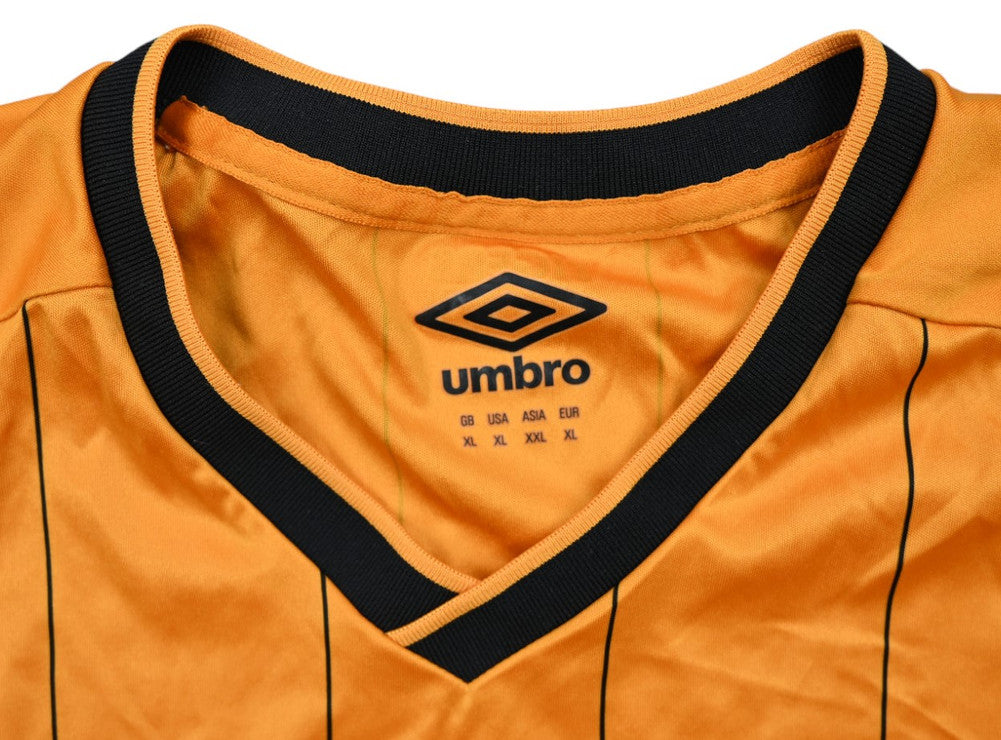Maillot Hull City 2015-16 Domicile Umbro Flamingo Land vintage
