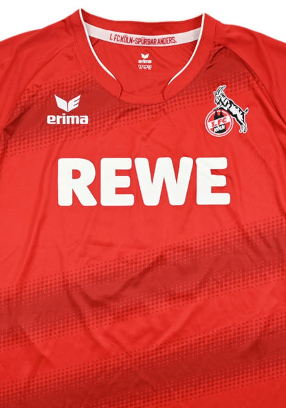 Maillot FC Köln Domicile Erima 2015-16 Qualle vintage XXL
