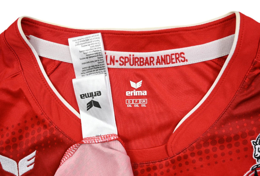 Maillot FC Köln Domicile Erima 2015-16 Qualle vintage XXL