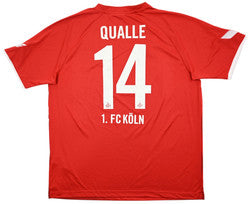 Maillot FC Köln Domicile Erima 2015-16 Qualle vintage XXL