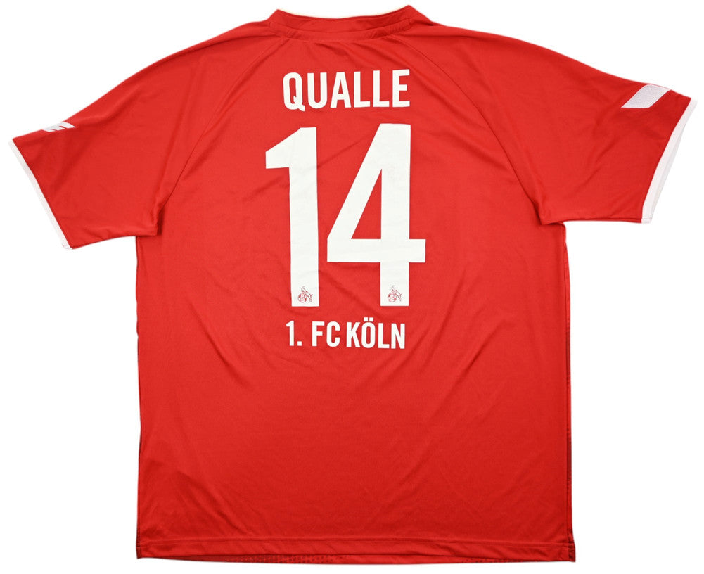 Maillot FC Köln Domicile Erima 2015-16 Qualle vintage XXL
