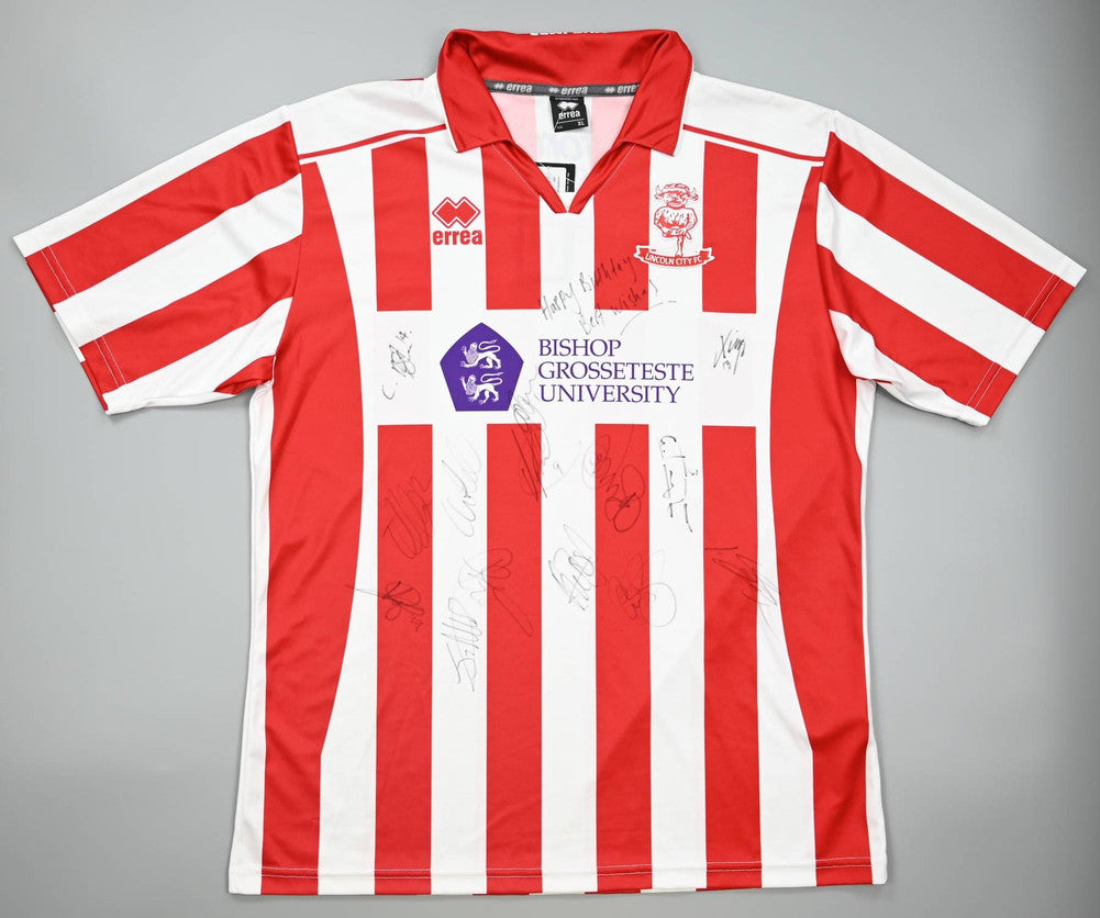 Maillot Lincoln City Domicile 2015-16 Errea Vintage Neuf