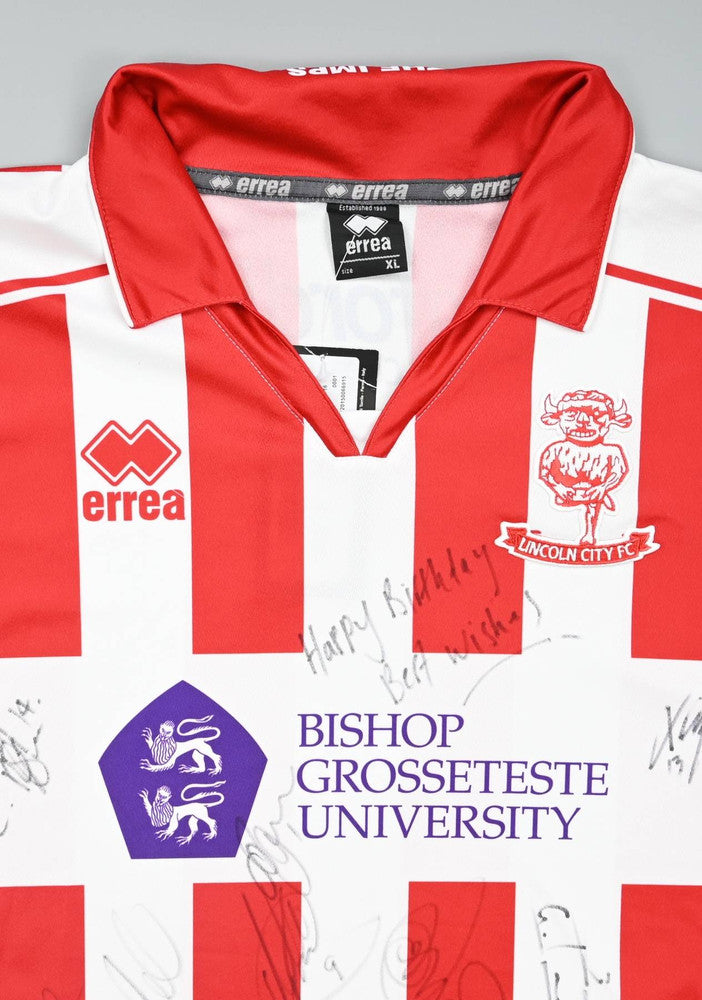 Maillot Lincoln City Domicile 2015-16 Errea Vintage Neuf