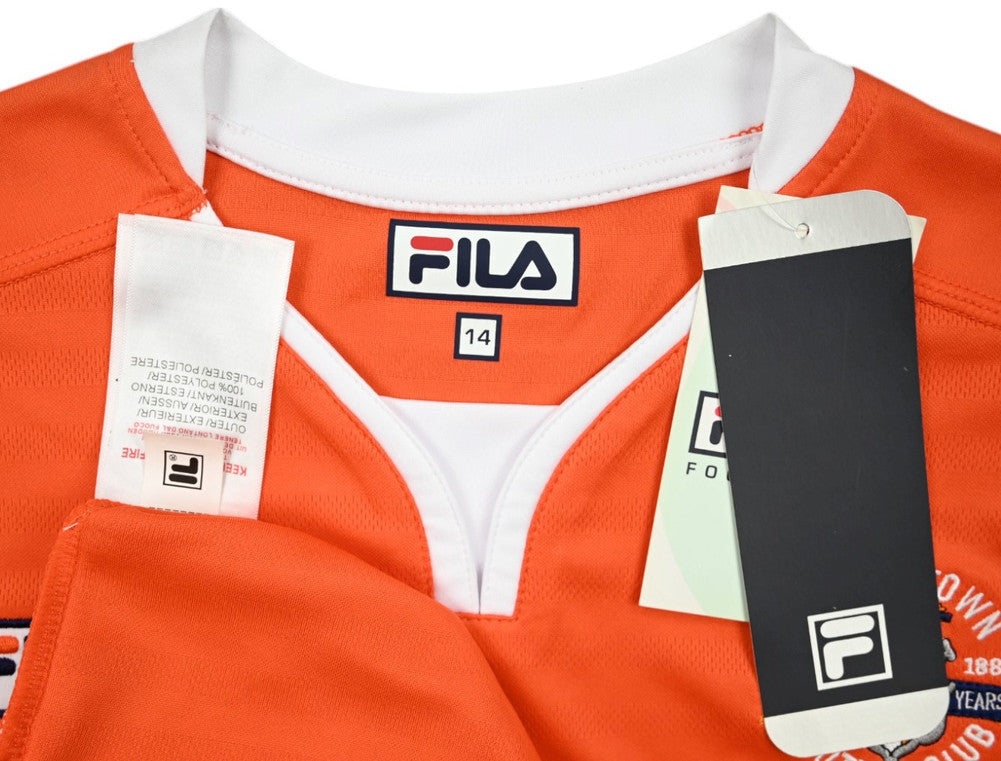Maillot Luton Town Domicile 2015-16 Fila Vintage Neuf